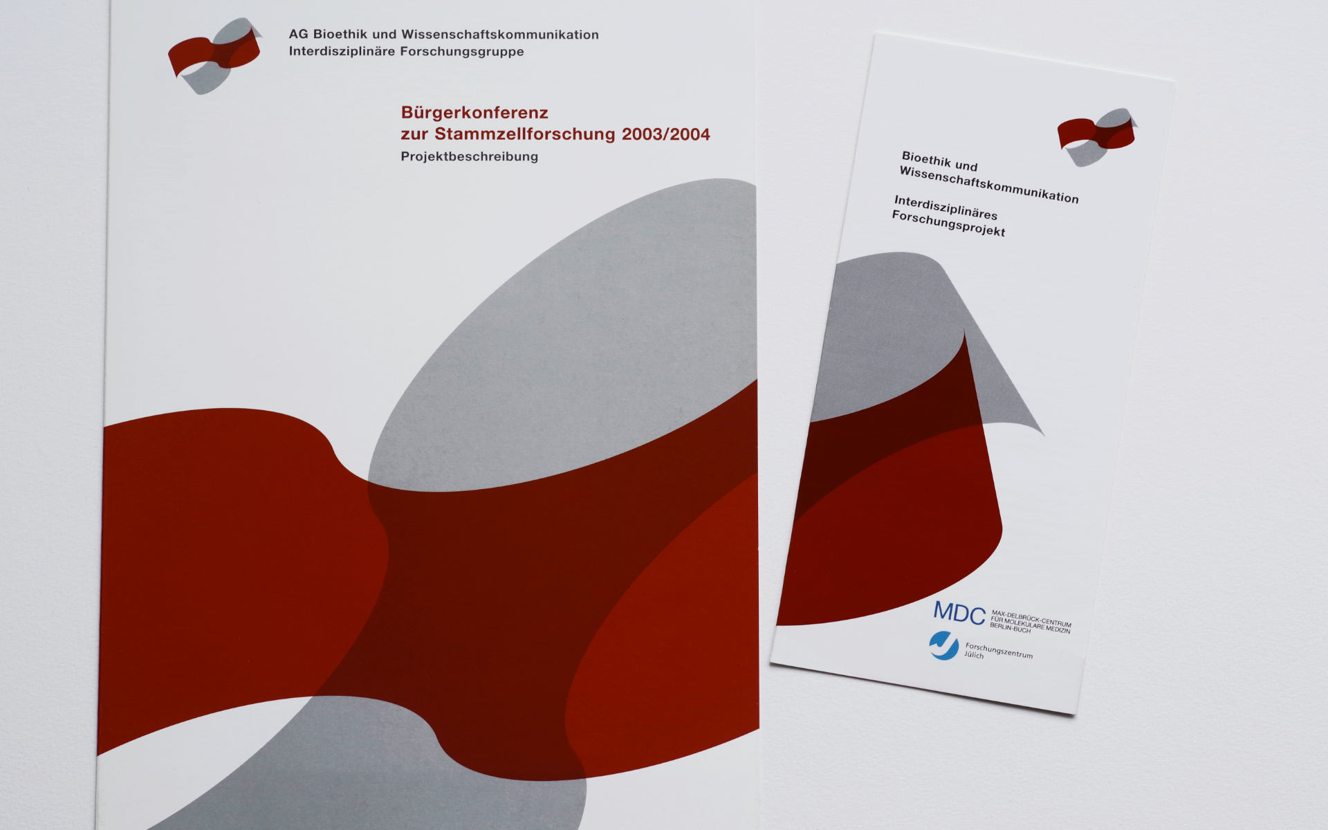 MDC Max Delbrueck Centrum Logoentwicklung Broschueren Plakatgestaltung