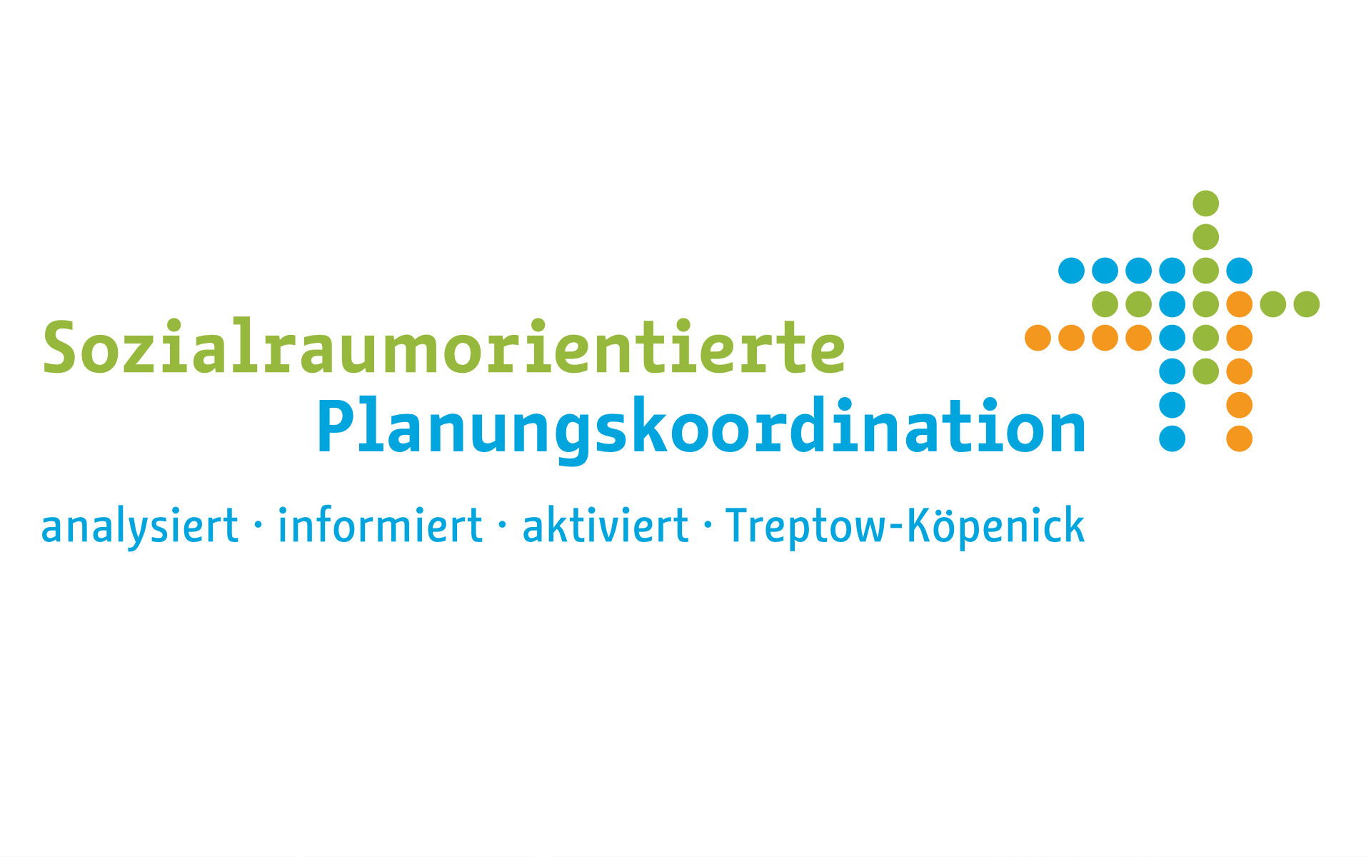 Sozialraumorientierte Planungskoordination Logo Signet Grafik Design