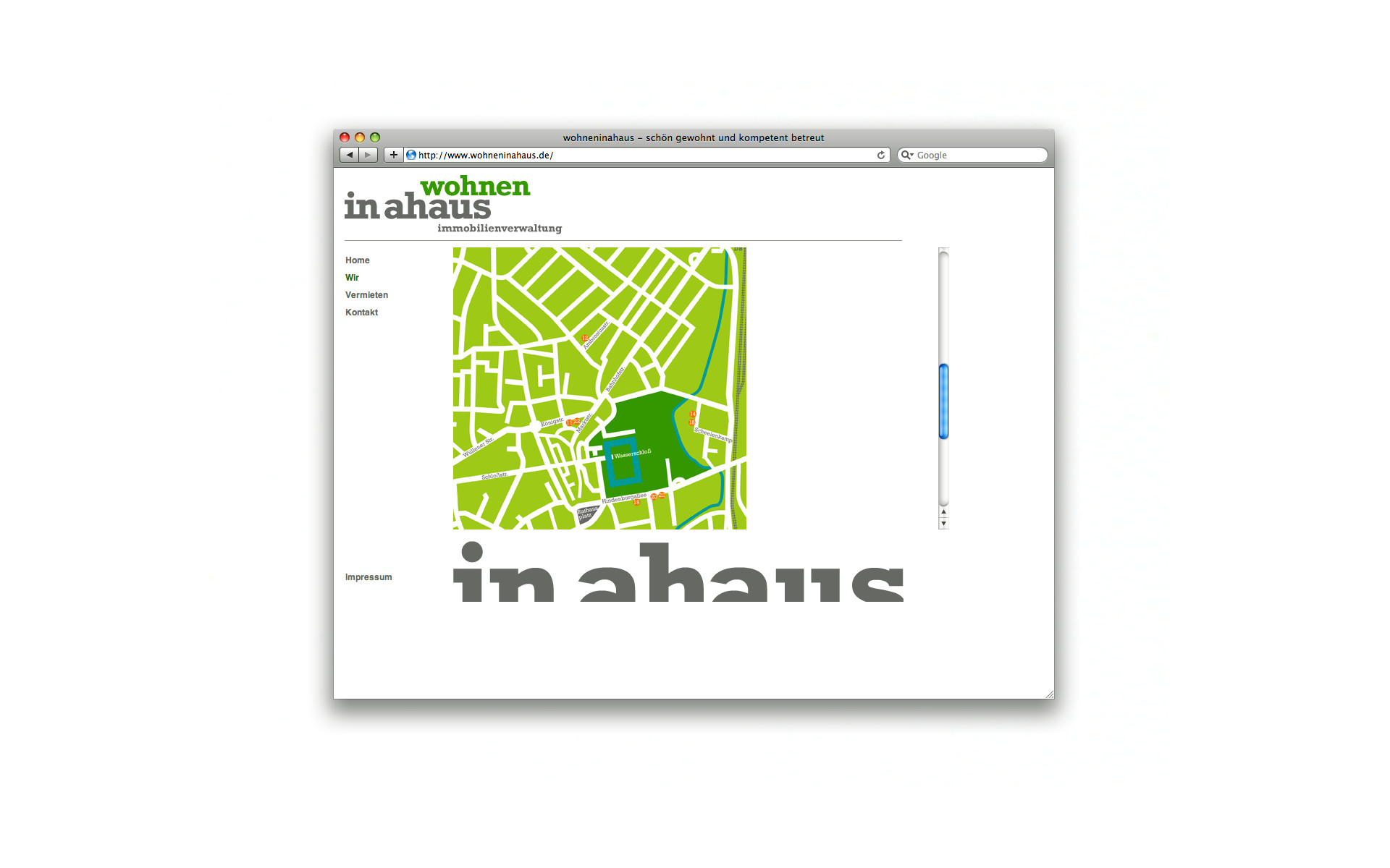 Wohnen in Ahaus Immobilien Vermarktung Webdesign Berlin