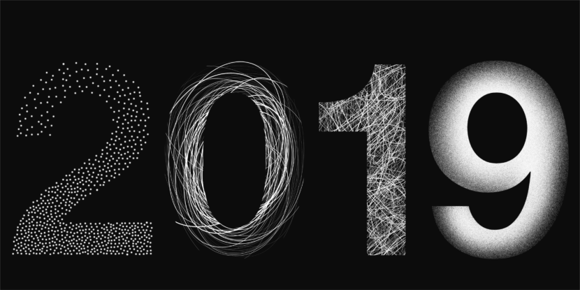 Neujahrskarte UV2 Designbuero Berlin Grafik Design