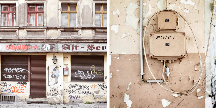 Fassadengestaltung Grafik Design UV2 Berlin Beschilderungen