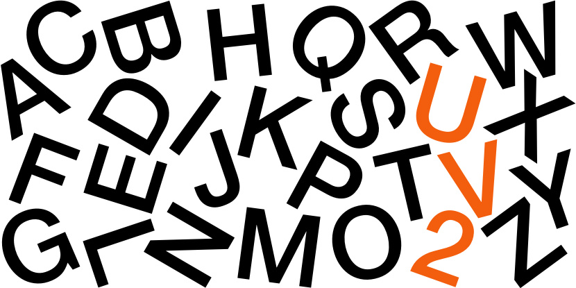 schrift am bau typografie beschilderung Berlin UV2